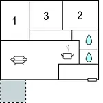 アパート 3 Bedroom Lovely In